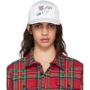 Off White Poppy Cap